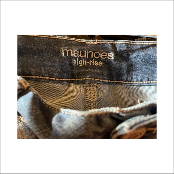 Maurices high rise jeggings, size M - Picture 2 of 3